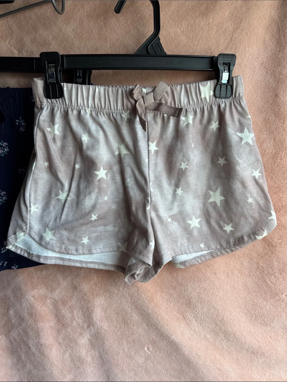 2 Pair Girls M/8 Pajama Shorts